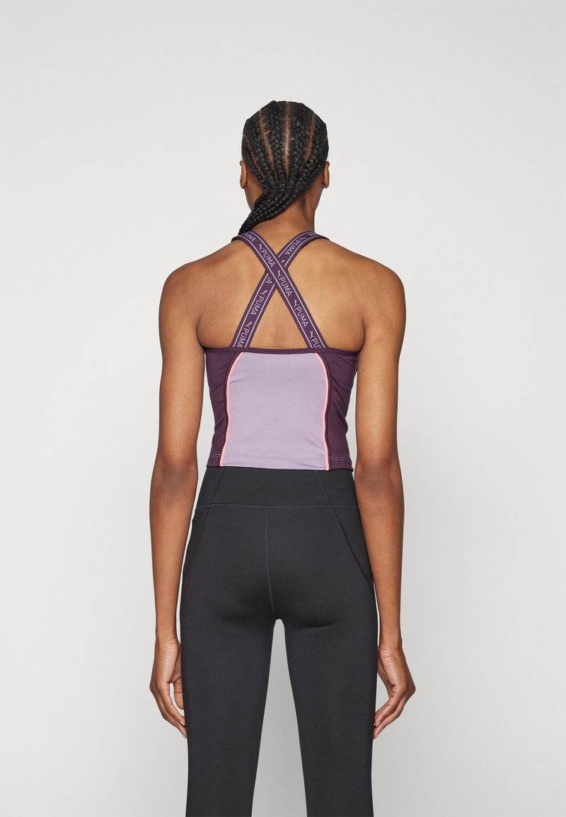 Puma Puma FIT TRAIN STRONG FITTED TANK - Top - pale plum Nur noch ein Tag übrig