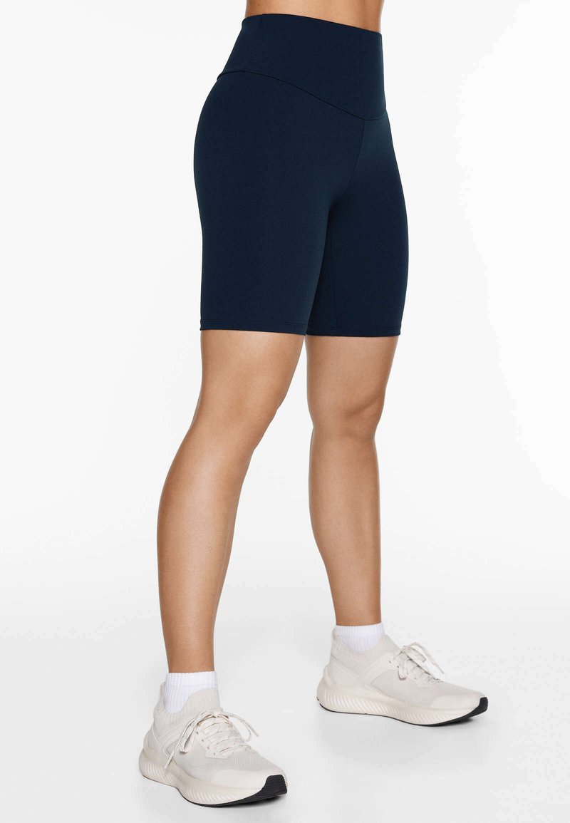 OYSHO OYSHO COMFORTLUX HIGH-RISE - Leggings - dark blue 50% Rabatt für begrenzte Zeit
