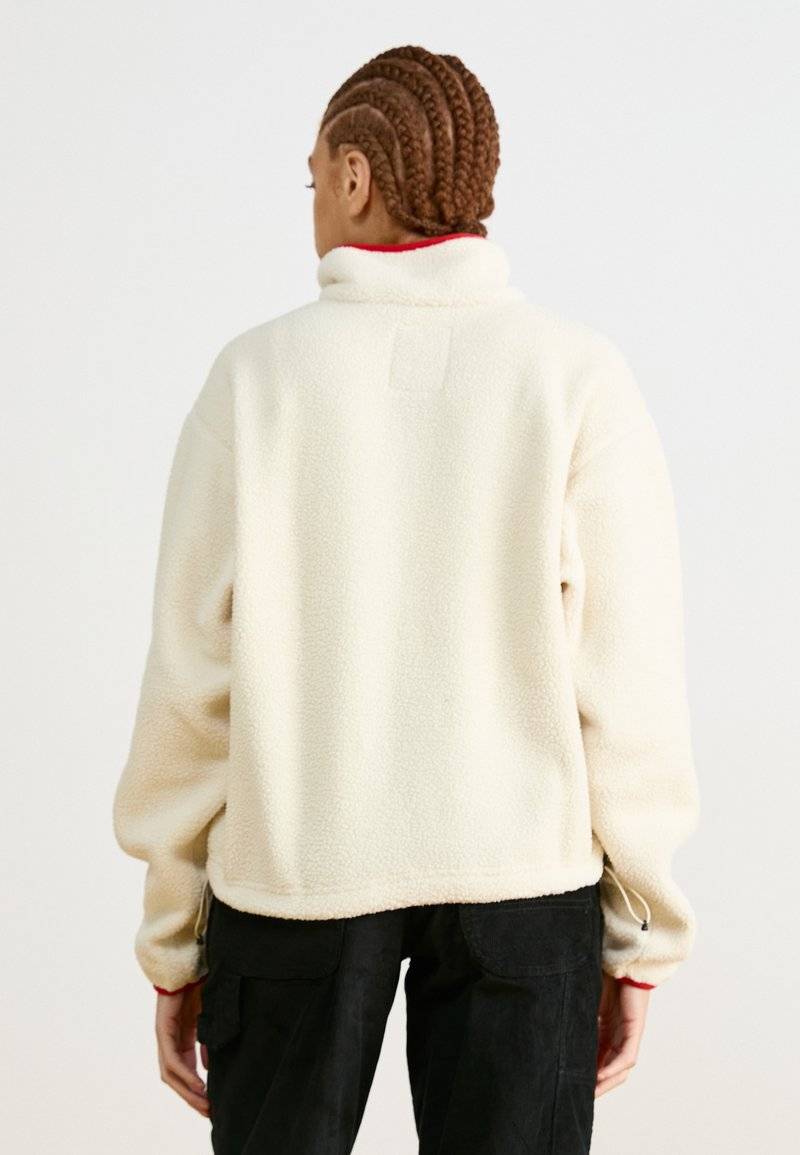 Columbia Columbia HELVETIA™ CROPPED HALF SNAP - Fleece jumper - chalk Outlet