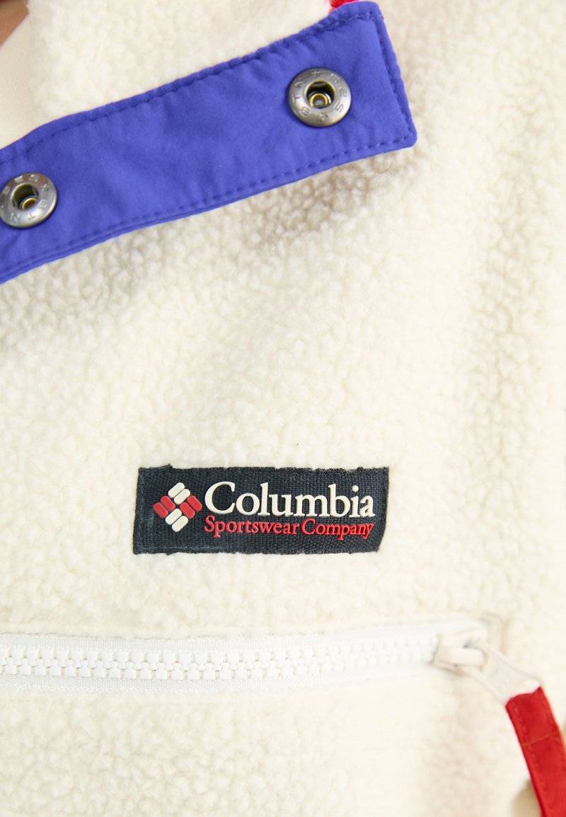 Columbia Columbia HELVETIA™ CROPPED HALF SNAP - Fleece jumper - chalk Outlet
