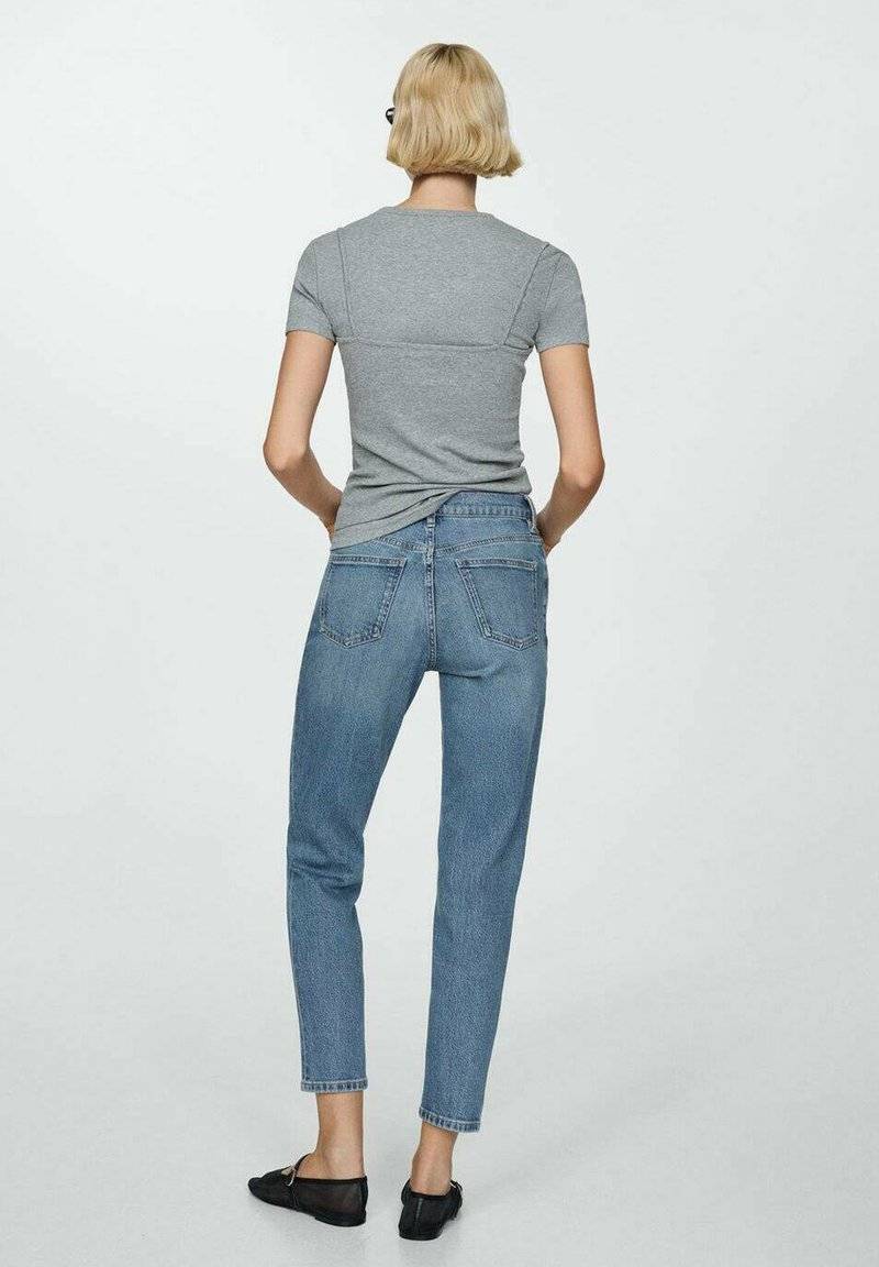 Mango Mango Relaxed fit jeans - medium blue Kostenloser Versand