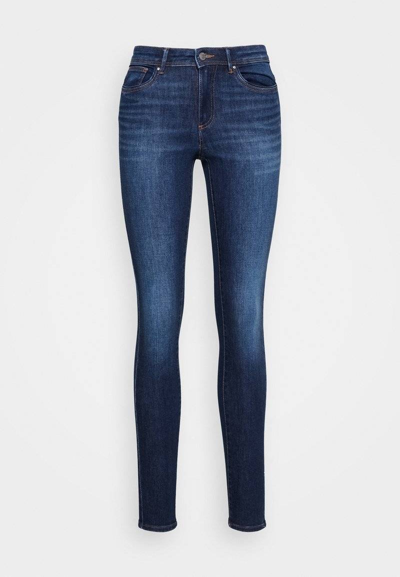 ONLY ONLY ONLWAUW - Jeans Skinny Fit - dark blue denim Rabatt