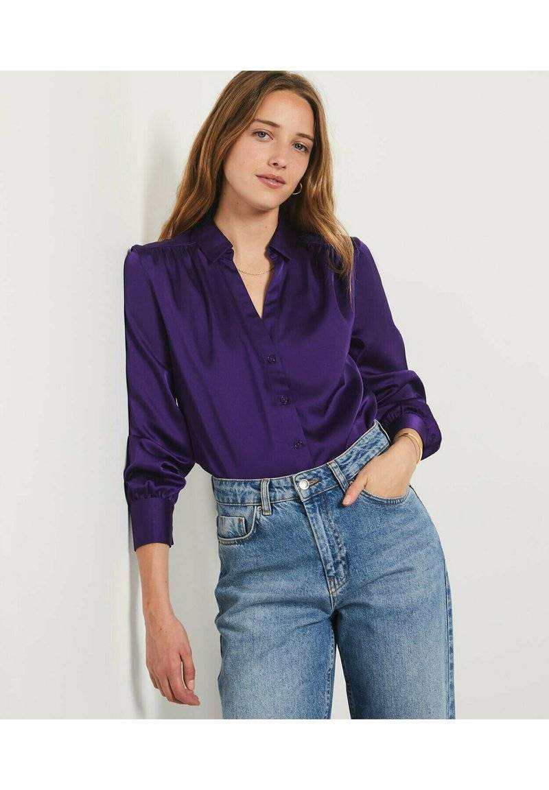 Etam Etam EOLYA - Button-down blouse - violet Günstig kaufen