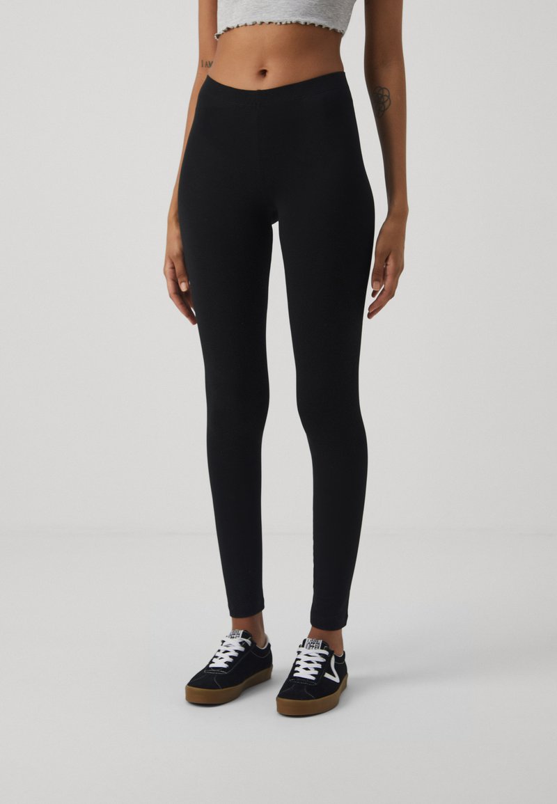 Even&Odd Even&Odd 2 PACK - Leggings - Trousers - black Großer Ausverkauf
