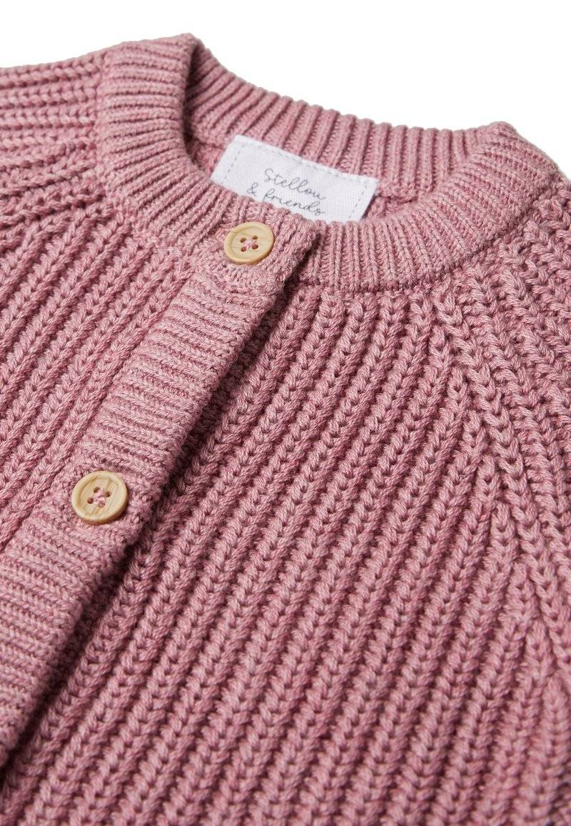 Stellou & friends Stellou & friends UNISEX - Cardigan - rose melange Exklusivangebot
