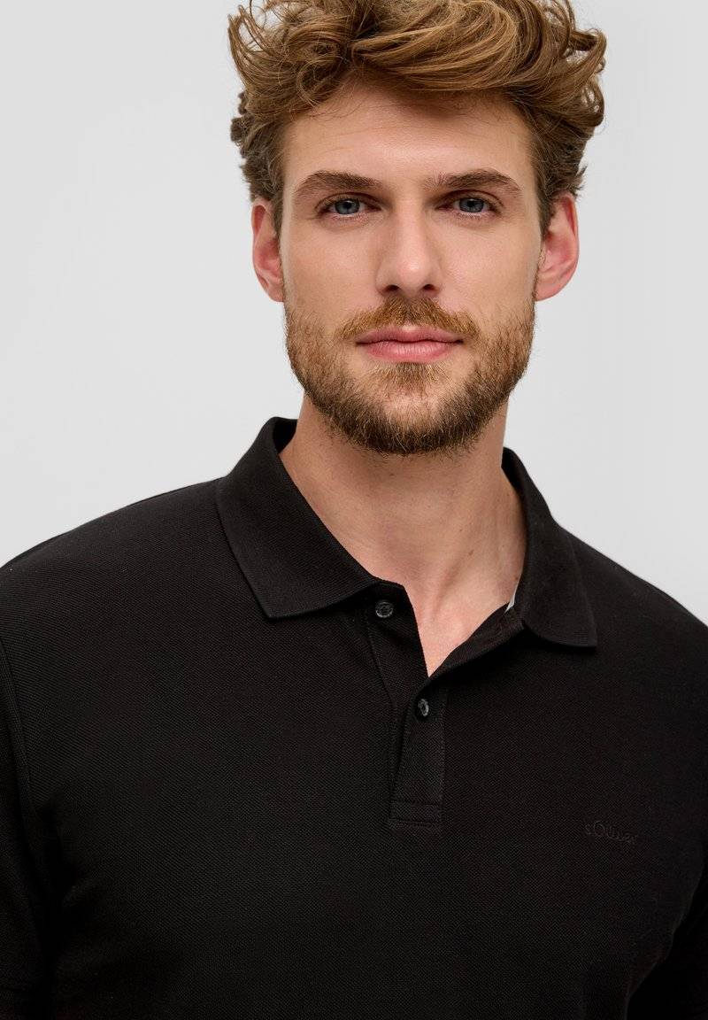 s.Oliver s.Oliver Polo shirt - schwarz Saisonschlussverkauf