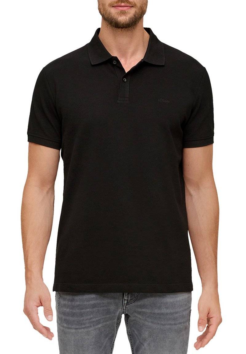 s.Oliver s.Oliver Polo shirt - schwarz Saisonschlussverkauf