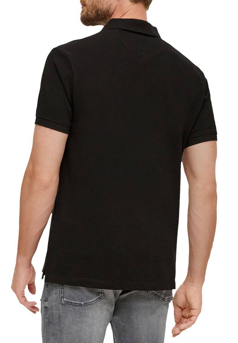 s.Oliver s.Oliver Polo shirt - schwarz Saisonschlussverkauf