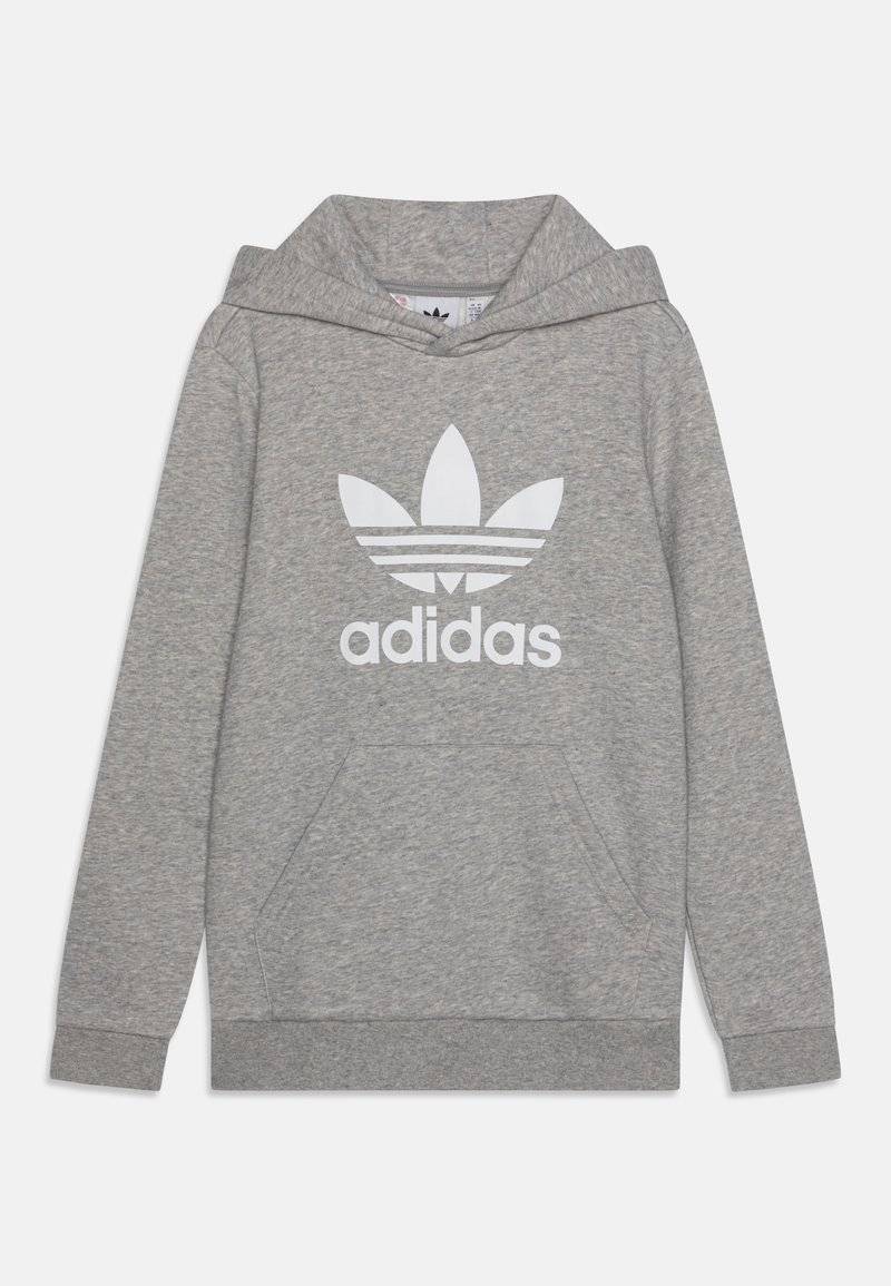 adidas Originals adidas Originals TREFOIL KIDS - Hoodie - medium grey heather Cyber Monday