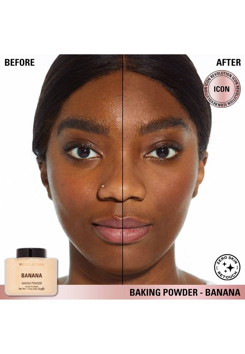 Makeup Revolution Makeup Revolution LOOSE BAKING POWDER - Powder - banana Vierteljährliche Förderung