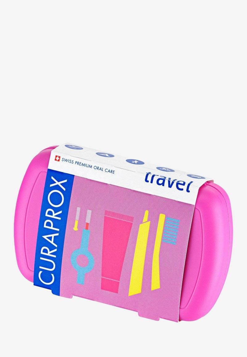 Curaprox Curaprox TRAVEL SET - Bath and body set - pink Nur noch ein Tag übrig