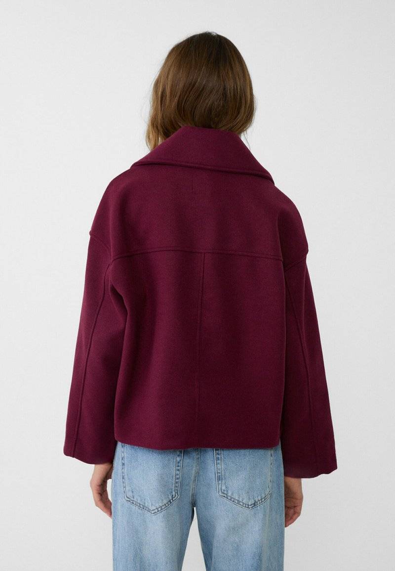 Stradivarius Stradivarius SOFT - Blazer - bordeaux Günstiger Verkauf