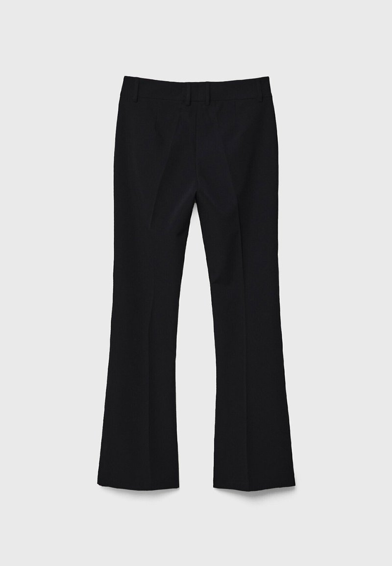 Stradivarius Stradivarius TAILORED FLARED - Trousers - black Sonderangebot