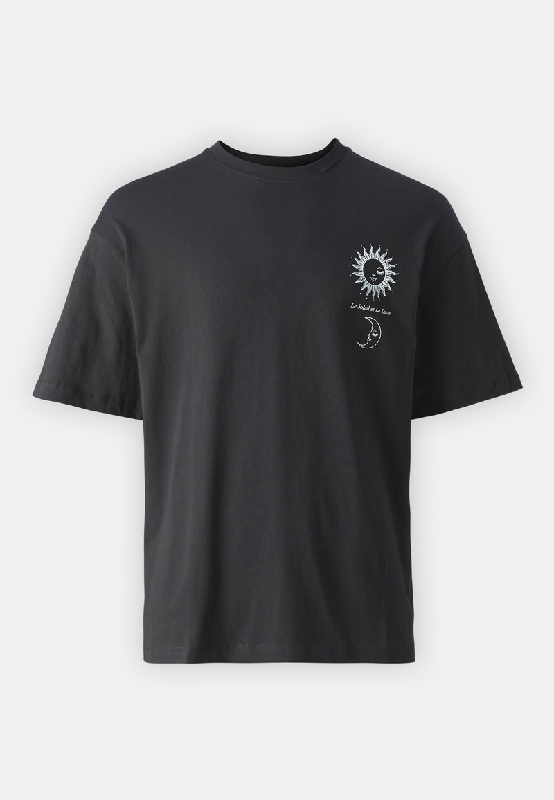 Jack & Jones Jack & Jones JORSOLEIL TEE CREW NECK UNISEX - Print T-shirt - black Black Friday